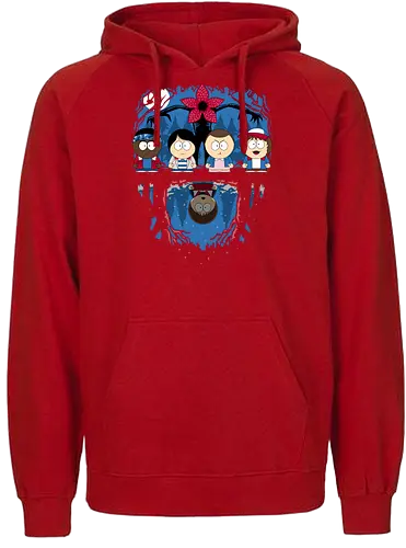 Stranger Park - mashup, eleven, will, stranger kids, mike, lucas, dustin - Fairtrade Hoodie