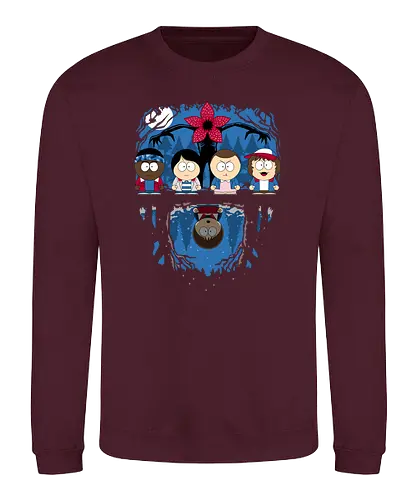 Stranger Park - mashup, eleven, will, stranger kids, mike, lucas, dustin - Sweatshirt