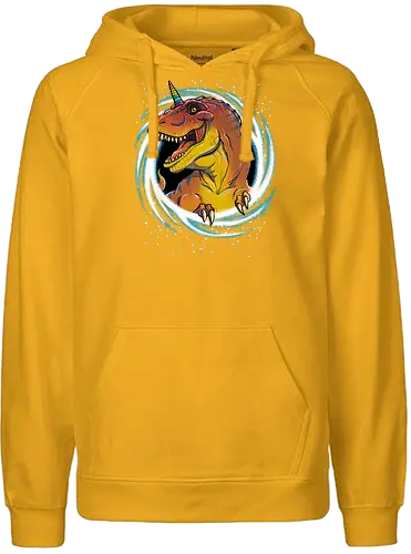 Unicornsaurus Rex - unicorn, einhorn, dino, t-rex, mashup - Fairtrade Hoodie
