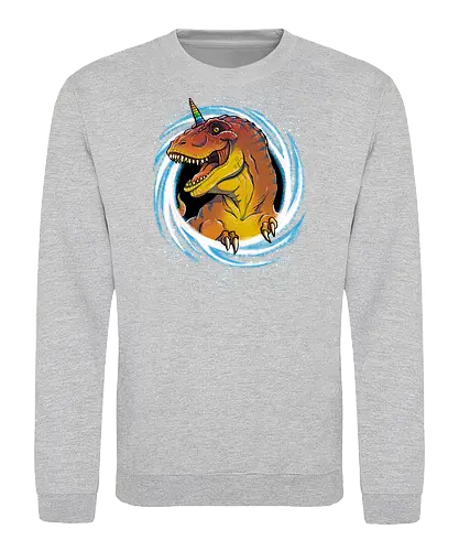 Unicornsaurus Rex - unicorn, einhorn, dino, t-rex, mashup - Sweatshirt