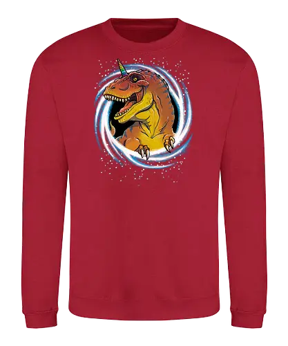 Unicornsaurus Rex - unicorn, einhorn, dino, t-rex, mashup - Sweatshirt