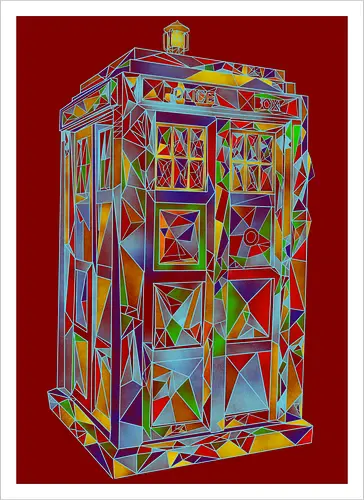 Polygonic Blue Box