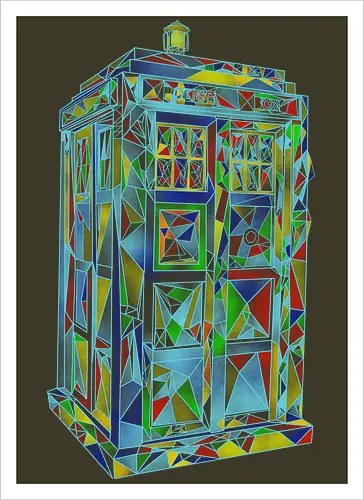 Polygonic Blue Box