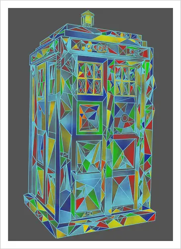 Polygonic Blue Box