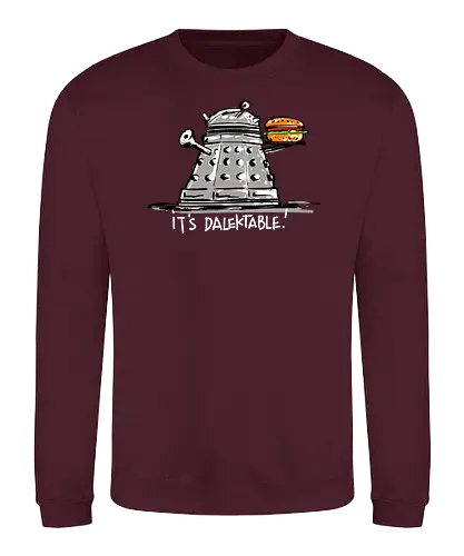 It's Dalektable - Doctor, tardis, dalek, science fiction, scifi - Sweatshirt
