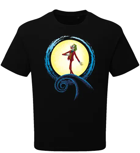 Nightmare Comedy - joke, comedy, comedian, clown, mashup, film, comic, nightmare - Oversize T-Shirt