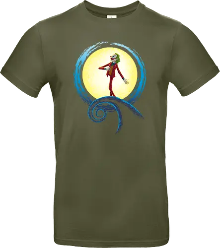 Nightmare Comedy - joke, comedy, comedian, clown, mashup, film, comic, nightmare - Standard T-Shirt