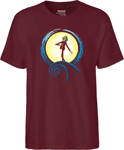 Nightmare Comedy - joke, comedy, comedian, clown, mashup, film, comic, nightmare - Fairtrade T-Shirt