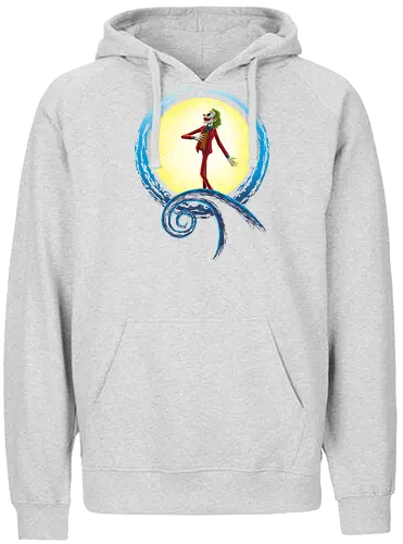 Nightmare Comedy - joke, comedy, comedian, clown, mashup, film, comic, nightmare - Fairtrade Hoodie