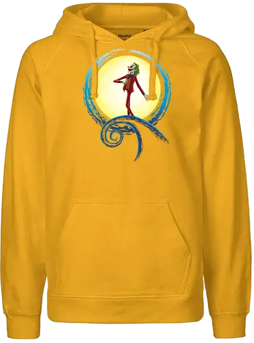 Nightmare Comedy - joke, comedy, comedian, clown, mashup, film, comic, nightmare - Fairtrade Hoodie