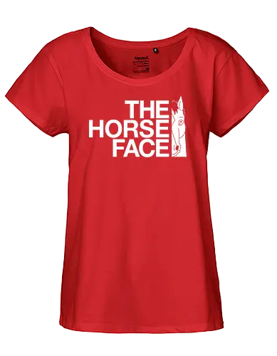 The Horse Face - Bojack, Horseman, serie, comedy, mashup, north, face - Fairtrade Girl Shirt