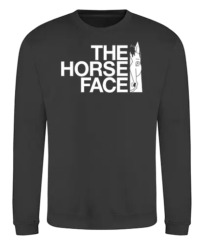 The Horse Face - Bojack, Horseman, serie, comedy, mashup, north, face - Sweatshirt