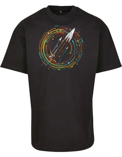 Explore the Stars - space, rocket, weltraum, universe, galaxis - BYB Oversize T-Shirt 
