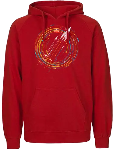 Explore the Stars - space, rocket, weltraum, universe, galaxis - Fairtrade Hoodie