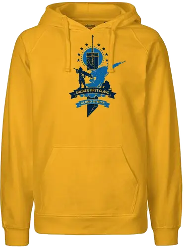 Cloud - gaming, jrpg, rpg - Fairtrade Hoodie