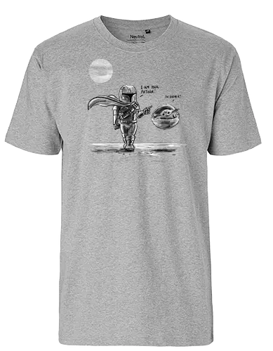 I am your Father - sci fi, serie, space opera, ok boomer, bounty hunter - Fairtrade T-Shirt