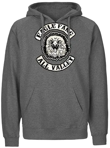 Sons of eagle - tv, cobra kai, Dojo, karate, Cutte, Kutte, mc, mashup, eagle Fang - Fairtrade Hoodie