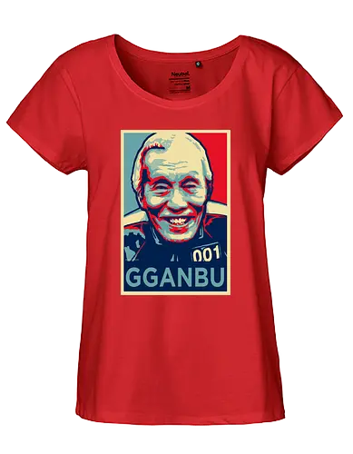 Gganbu - tv, Squid, squid, game - Fairtrade Girl Shirt