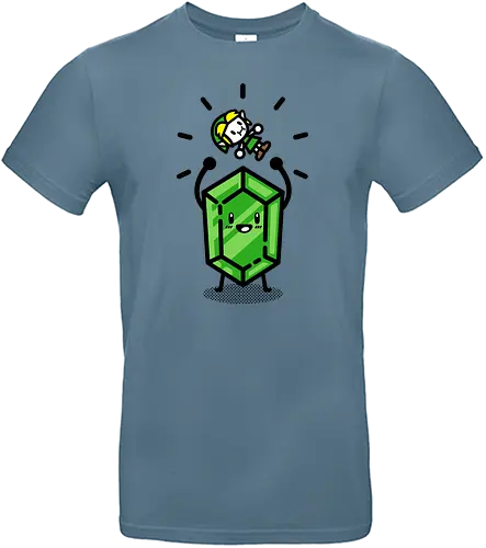 I'm rich! - Hero of Time, rupee, rubin, money, Princess - Standard T-Shirt