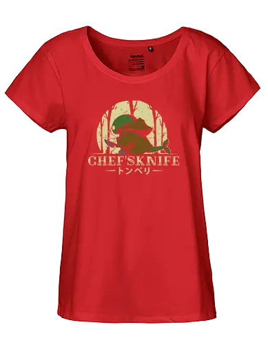 Chef's Knife - enemy, gaming, games, classic games, tombery, ddly - Fairtrade Girl Shirt