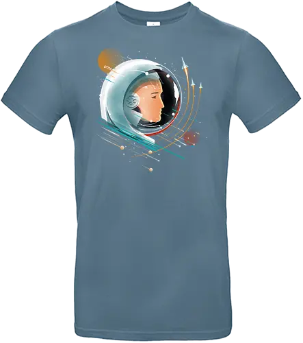 space conquest - Komosnaut, space, astronaut, weltraum - Standard T-Shirt