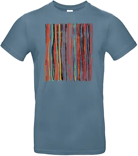 fancy stripes - kunst, art, Stripes, color - Standard T-Shirt