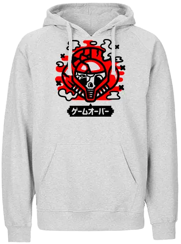 Game Over Bounty Hunter - Bounty Hunter, game over, gaming, classic gaming, Bounty Huntervania - Fairtrade Hoodie