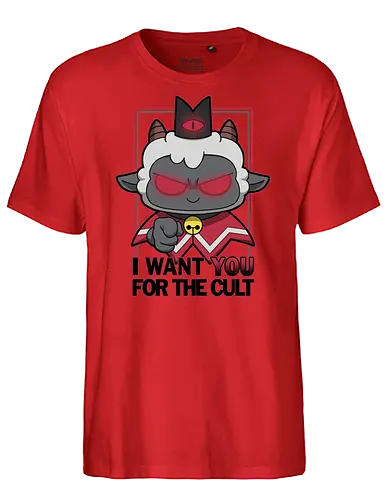 Uncle Lamb - mashup, uncle sam, Lamm - Fairtrade T-Shirt