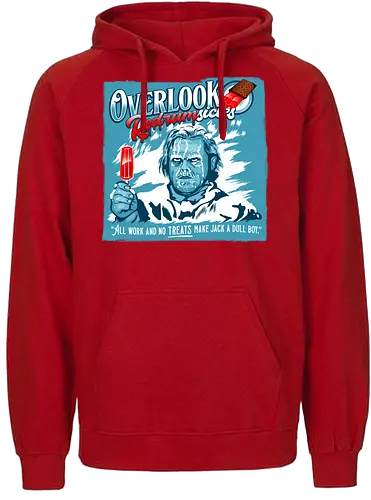 Overlook Redrumsicles - overlook, the shining, shining, stephen king, Jack torrance, Popsicle, eis, horror, Trt - Fairtrade Hoodie