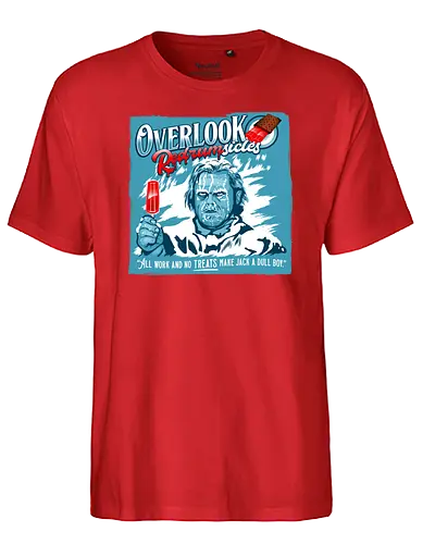 Overlook Redrumsicles - overlook, the shining, shining, stephen king, Jack torrance, Popsicle, eis, horror, Trt - Fairtrade T-Shirt