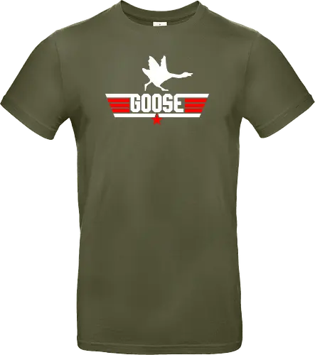Goose over
