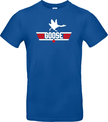 Goose over