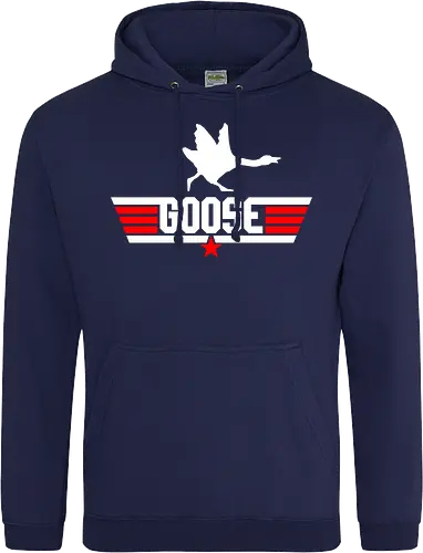 Goose over
