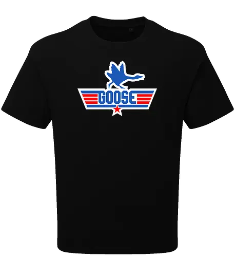Goose over
