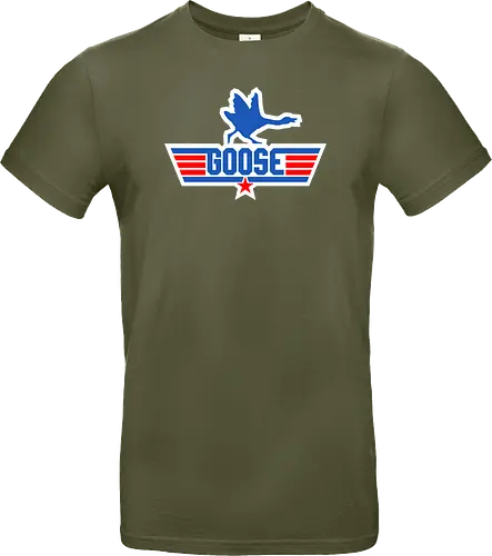 Goose over