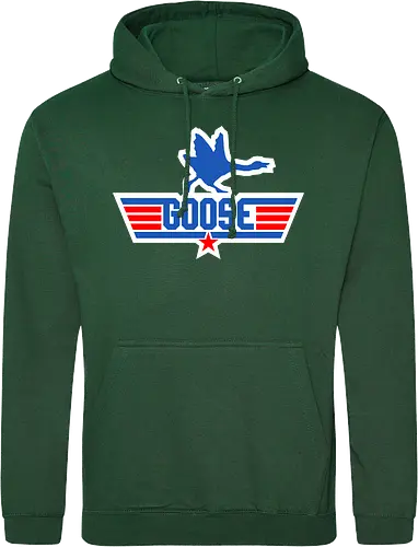 Goose over