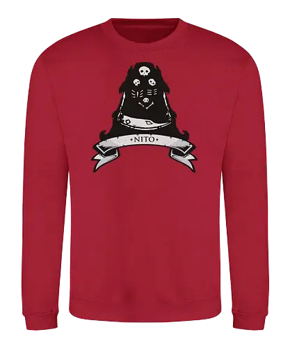 Nito - souls, gaming, enemy, boss, bossfight, gravelord nito, harComicore gaming - Sweatshirt