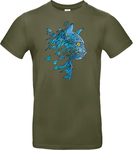 polycat - katze, cat, kunst, art - Standard T-Shirt