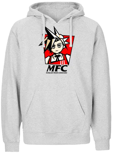 MFC - final, fantasy, ffvii, ff7, jrpg, cloud, kfc - Fairtrade Hoodie