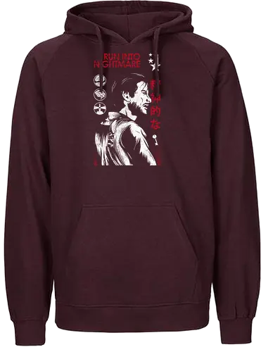 Run into a Nightmare - the evil within, gaming, horror - Fairtrade Hoodie