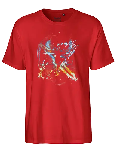 Dancing with elements-Aang version - anime, Bender, manga, last, elements - Fairtrade T-Shirt