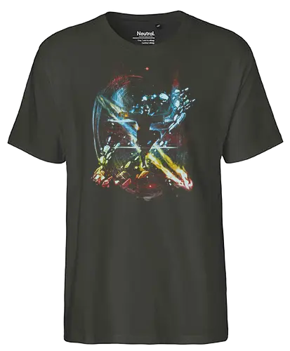 Dancing with elements-Aang version - anime, Bender, manga, last, elements - Fairtrade T-Shirt