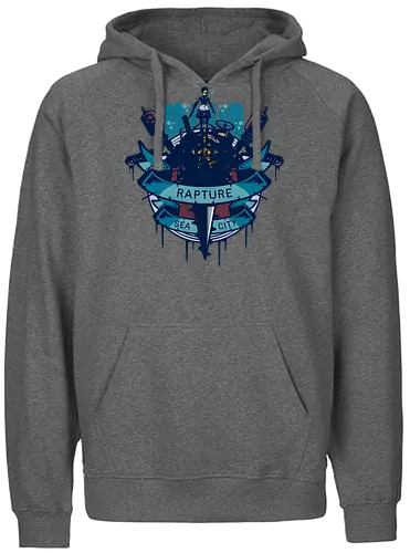 Under the S - Gaming, rapture city, gaming - Fairtrade Hoodie