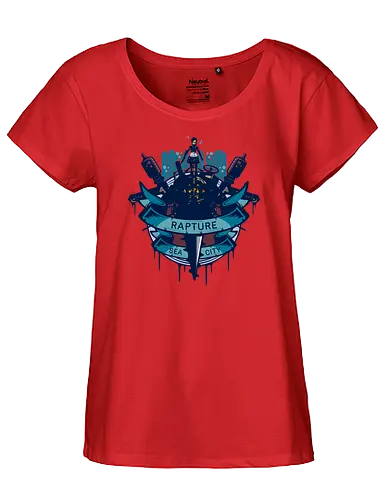 Under the S - Gaming, rapture city, gaming - Fairtrade Girl Shirt