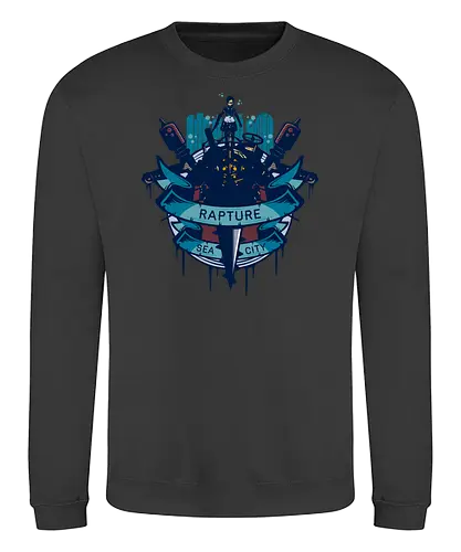 Under the S - Gaming, rapture city, gaming - Sweatshirt