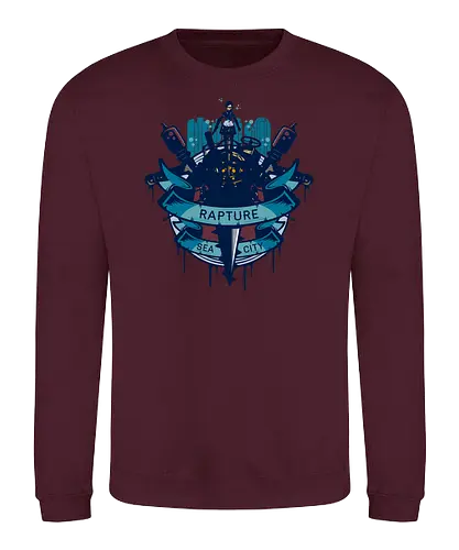 Under the S - Gaming, rapture city, gaming - Sweatshirt
