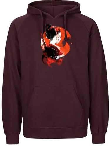 Lady assassin - japan, geisha, Assassin, ninja, shinobi, nippon, art, kunst, sumi-e - Fairtrade Hoodie