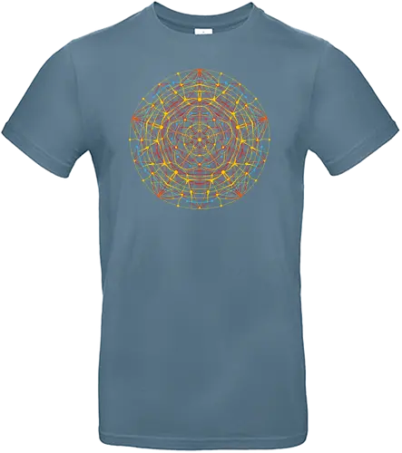 neural mandal - art, kunst, Mandala, Neural Net - Standard T-Shirt