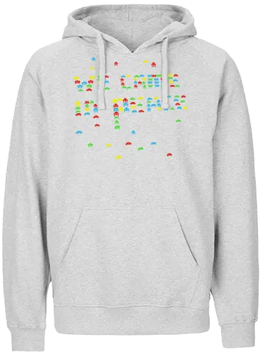 we came in peace - aliens, gaming, fun, We Come in Peace - Fairtrade Hoodie