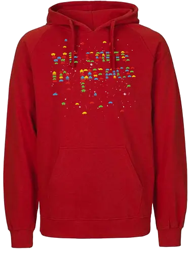 we came in peace - aliens, gaming, fun, We Come in Peace - Fairtrade Hoodie